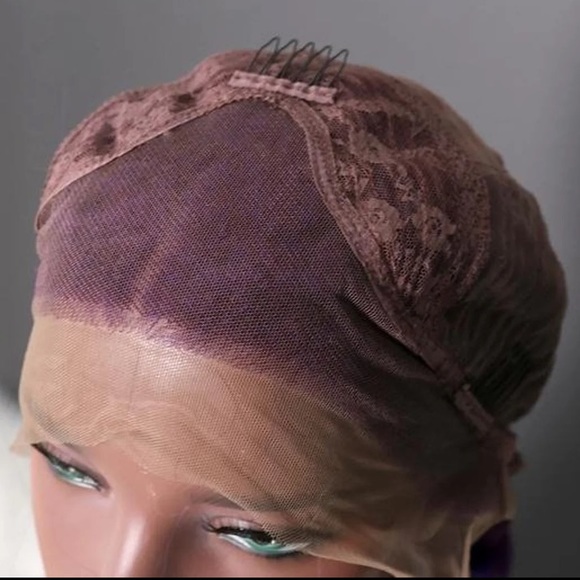 22” Purple braided lace front wig * NEW* - Picture 7 of 7